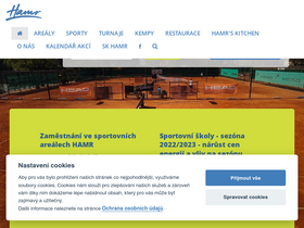 'hamrsport.cz' screenshot