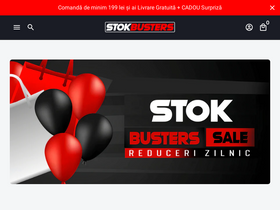 'stokbusters.com' screenshot