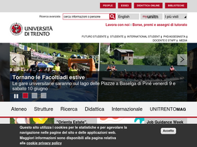 'triton.disi.unitn.it' screenshot