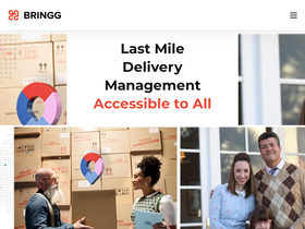 'bringg.com' screenshot