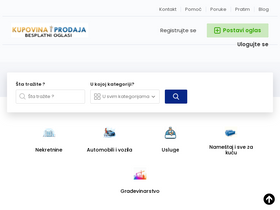 'kupujemprodajem.org' screenshot
