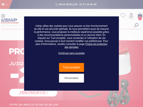 'uship.fr' screenshot