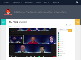'muhyidin.id' screenshot