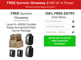 'proactivesurvivor.com' screenshot