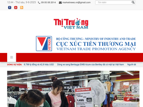 'thitruongvietnam.vn' screenshot