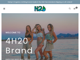 4h20brand.com homepage screenshot
