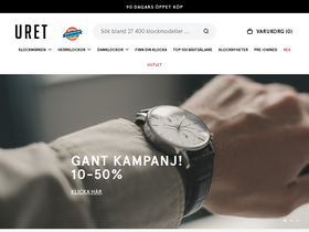 'uret.se' screenshot