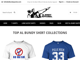 albundyquotes.com homepage screenshot