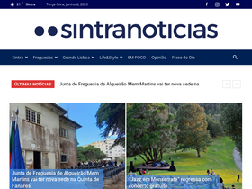 'sintranoticias.pt' screenshot