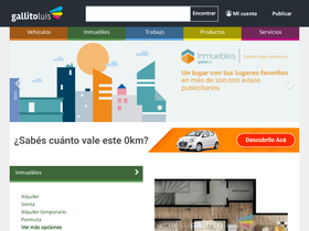 'gallito.com.uy' screenshot