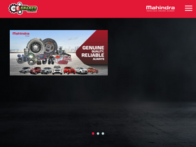 'mahindraespares.com' screenshot