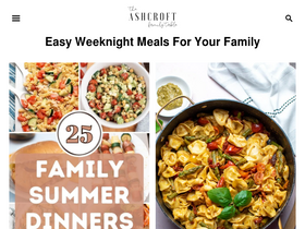 'ashcroftfamilytable.com' screenshot