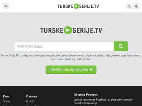 'turskeserije.tv' screenshot