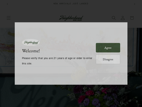 nbhdwines.com homepage screenshot