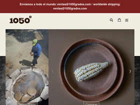 1050grados.com homepage screenshot