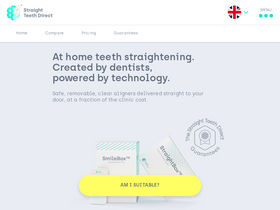 'straightteethdirect.com' screenshot