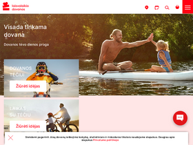 'laisvalaikiodovanos.lt' screenshot