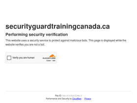securityguardtrainingcanada.ca