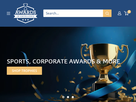 awardsofexcellence.com homepage screenshot
