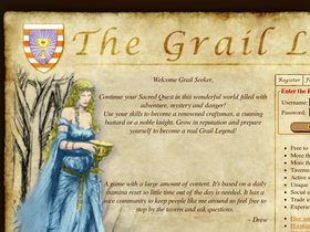 'thegraillords.net' screenshot