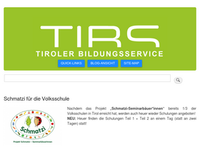 'tibs.at' screenshot