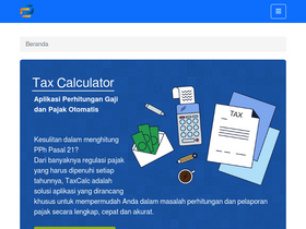 'softwarepajak.net' screenshot