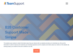 'teamsupport.com' screenshot