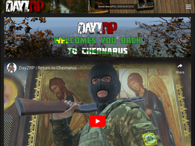 'dayzrp.com' screenshot