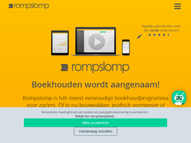 'rompslomp.nl' screenshot
