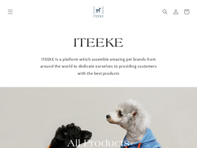 iteeke.store homepage screenshot