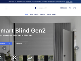 3reality.com homepage screenshot