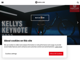 'kellysbike.com' screenshot