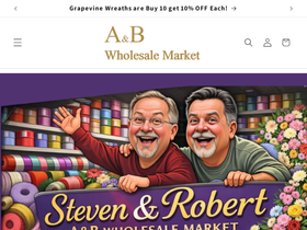 abwholesalemarket.com homepage screenshot