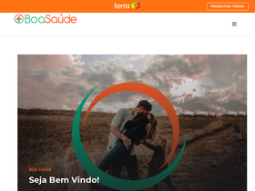 'boasaude.com.br' screenshot