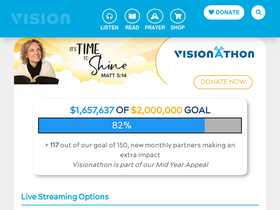 'vision.org.au' screenshot