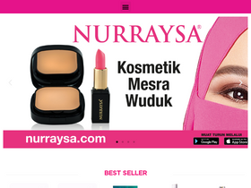 'nurraysa.com' screenshot