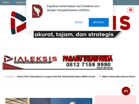 'dialeksis.com' screenshot