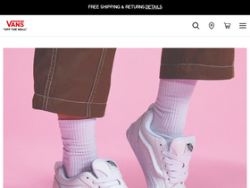 'vans.ca' screenshot