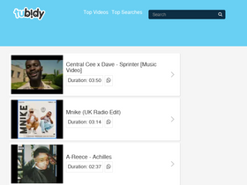 'tubidy.ws' screenshot