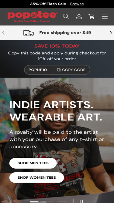 popuptee.com