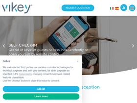 'vikey.it' screenshot