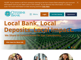 'citizenslc.com' screenshot