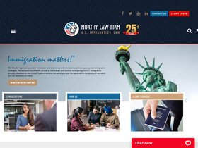 'murthy.com' screenshot