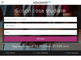 'educaweb.it' screenshot