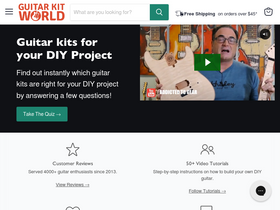 'guitarkitworld.com' screenshot