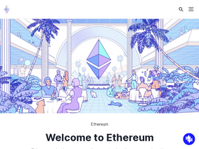 'ethereum.org' screenshot