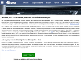 '4tuning.ro' screenshot