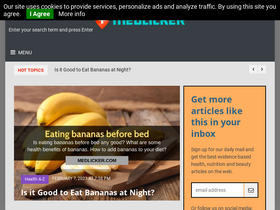 'medlicker.com' screenshot