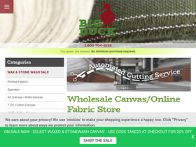 'bigduckcanvas.com' screenshot