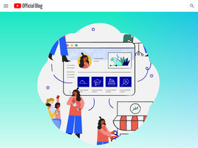 'blog.youtube' screenshot